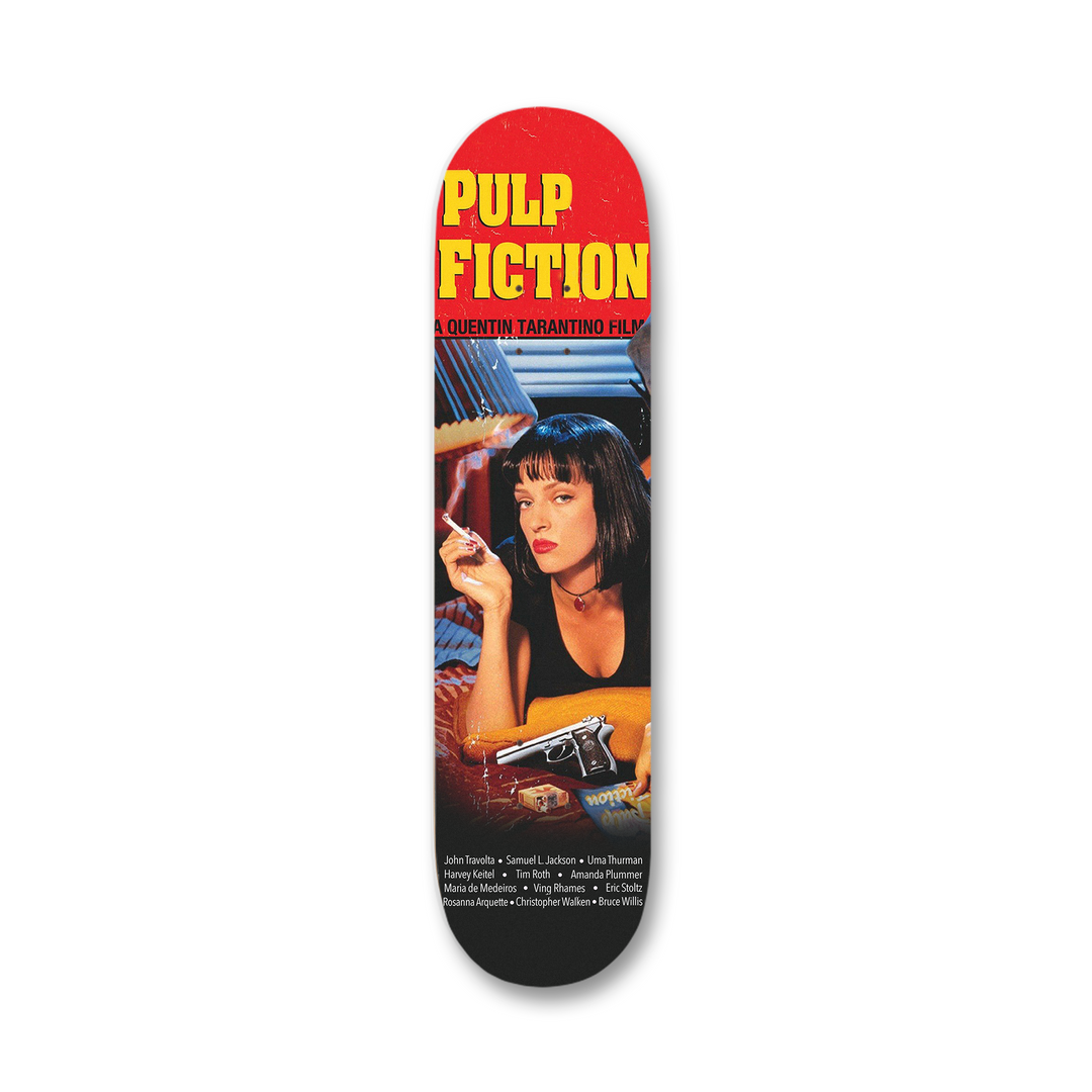 希少 huf x PULP FICTION パルプ・フィクション デッキ